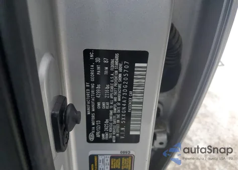 2013 Kia Optima Ex z USA, uszkodzony, nr VIN 5XXGN4A73DG205707